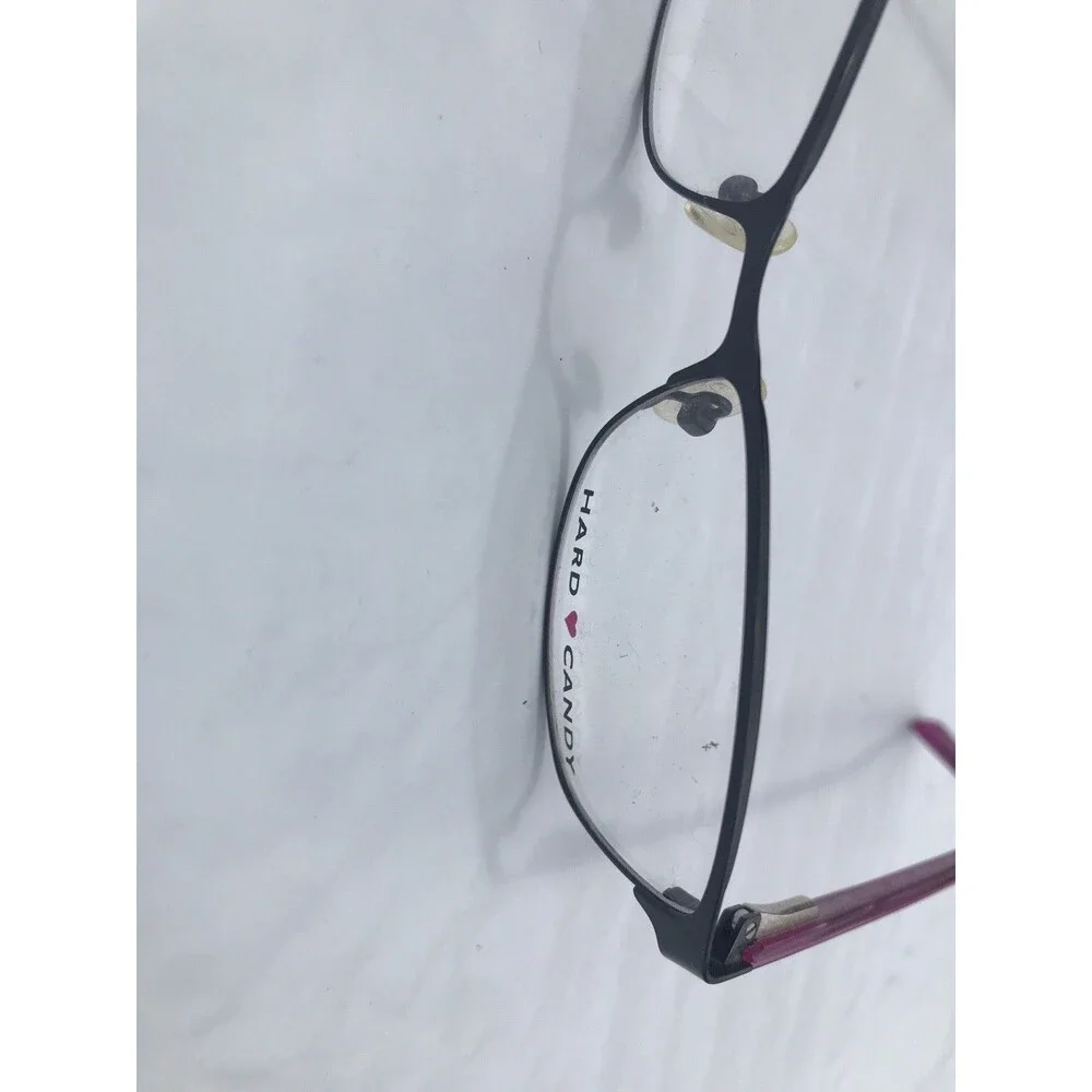Hard Candy Eyewear HC22 Black / Pink Eyeglasses Frame 52/15/140